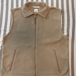 Men's Columbia fleece vest
